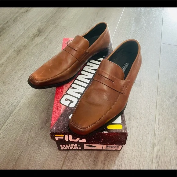 Stacy Adams | Shoes | Stacy Adams Mens Brown Leather Slip On  display picture 3